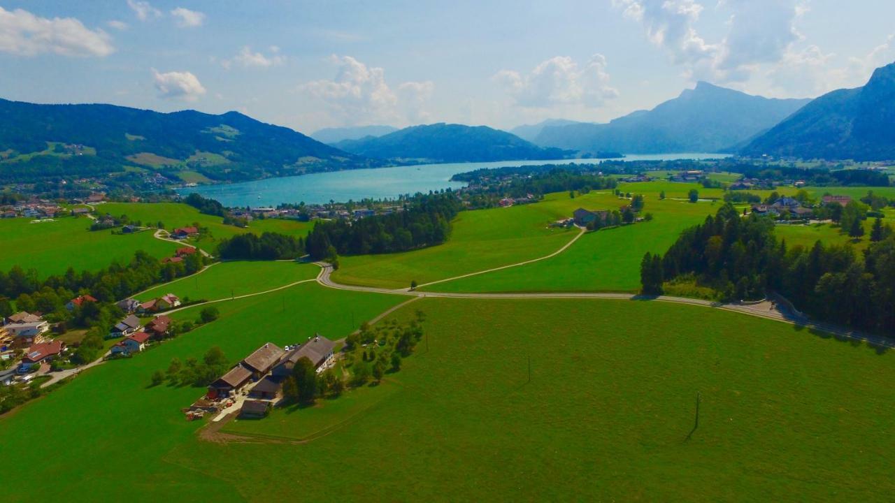 Ferienhof Hinterstrasser Mondsee Eksteriør bilde